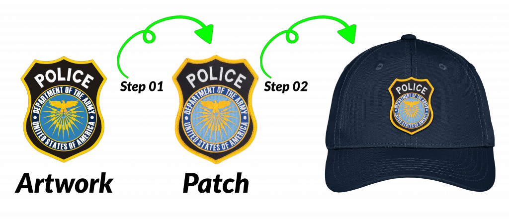 custom police patches